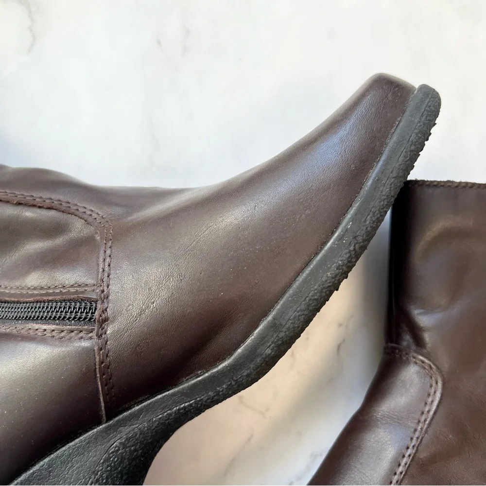 Martino Lindsay Weatherproof Leather Canadian Made Women's Boots Brown Size 10 - Picture 6 of 15